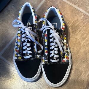 Vans Multicolor Checkered Athletic Shoes